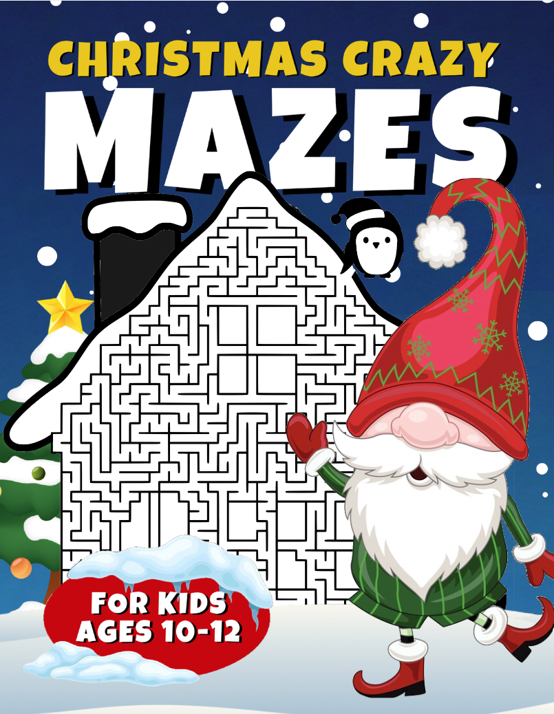 Christmas Crazy Mazes for Kids