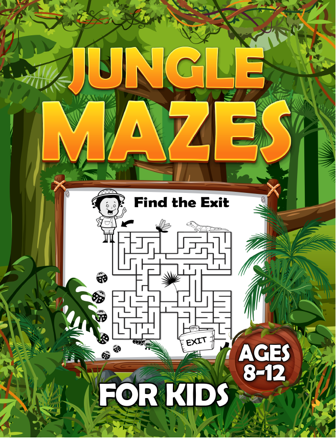 Jungle Mazes for Kids