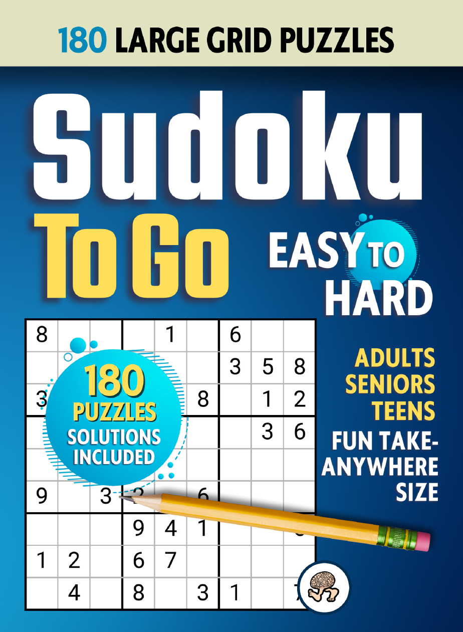 Sudoku to Go Blue Volume 3